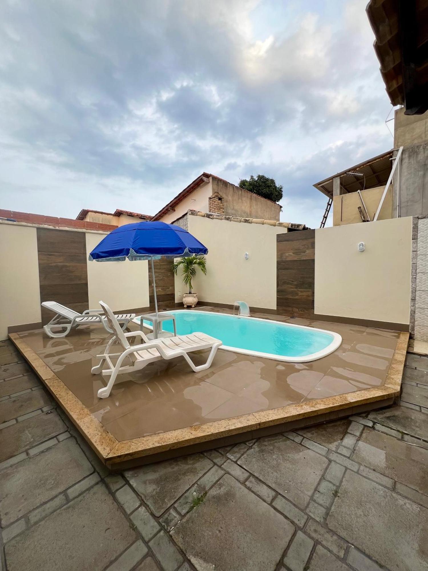 Casa Com Piscina, Churrasqueira E Ar Condicionado Em Condominio Cabo Frio Exterior photo