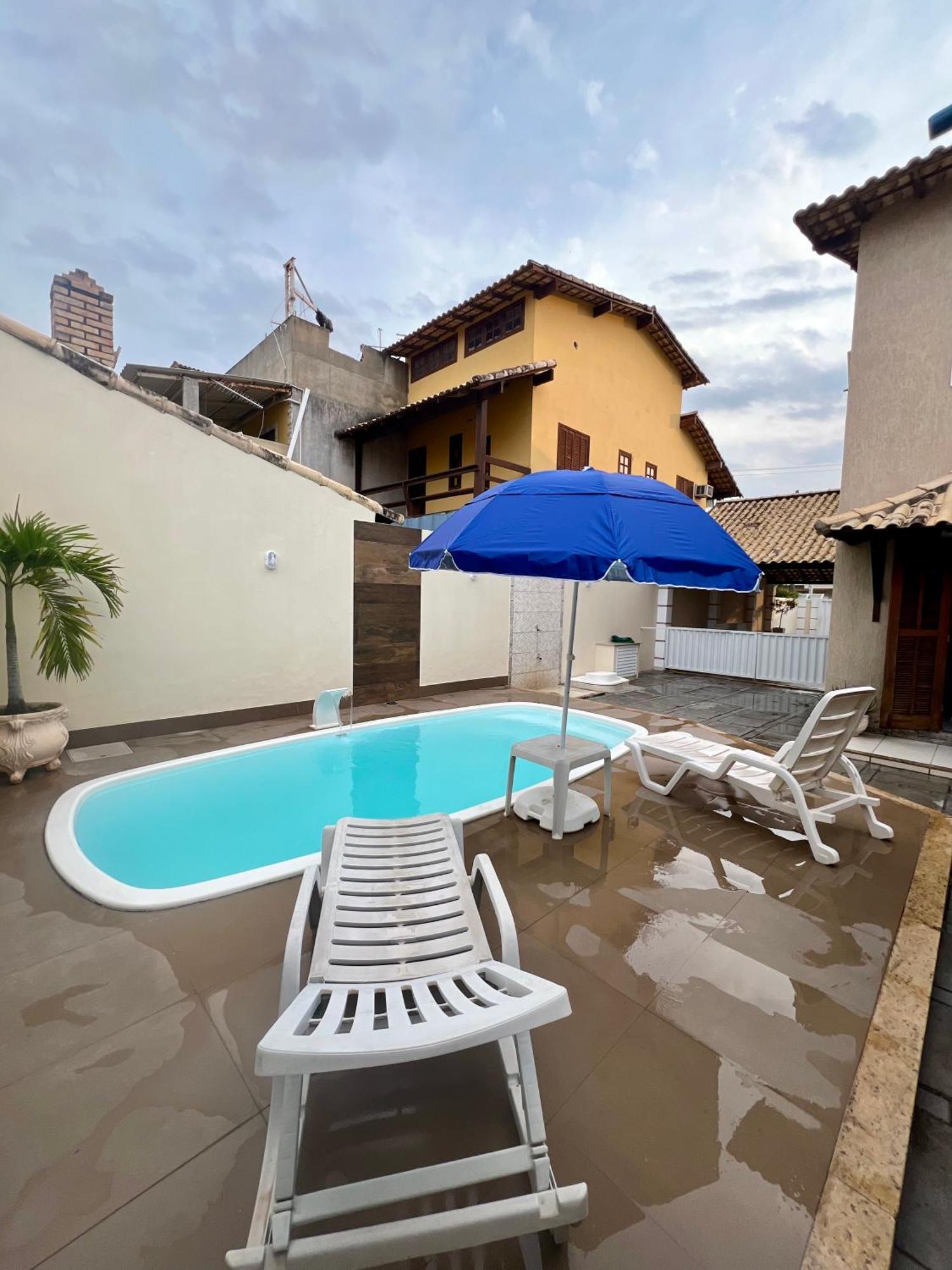 Casa Com Piscina, Churrasqueira E Ar Condicionado Em Condominio Cabo Frio Exterior photo